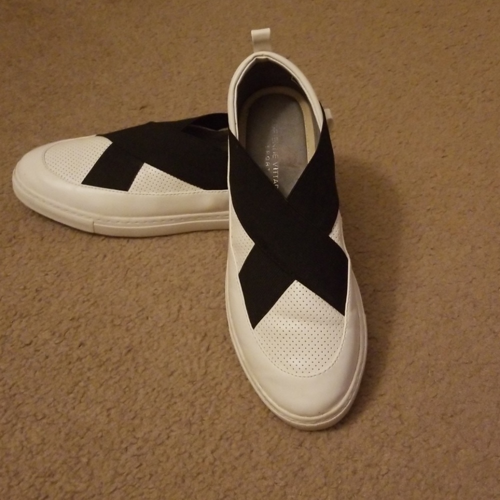 Genuine Leather Pull-on Sport Sneaker